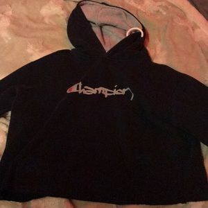 champion sweater cropped , rarely worn